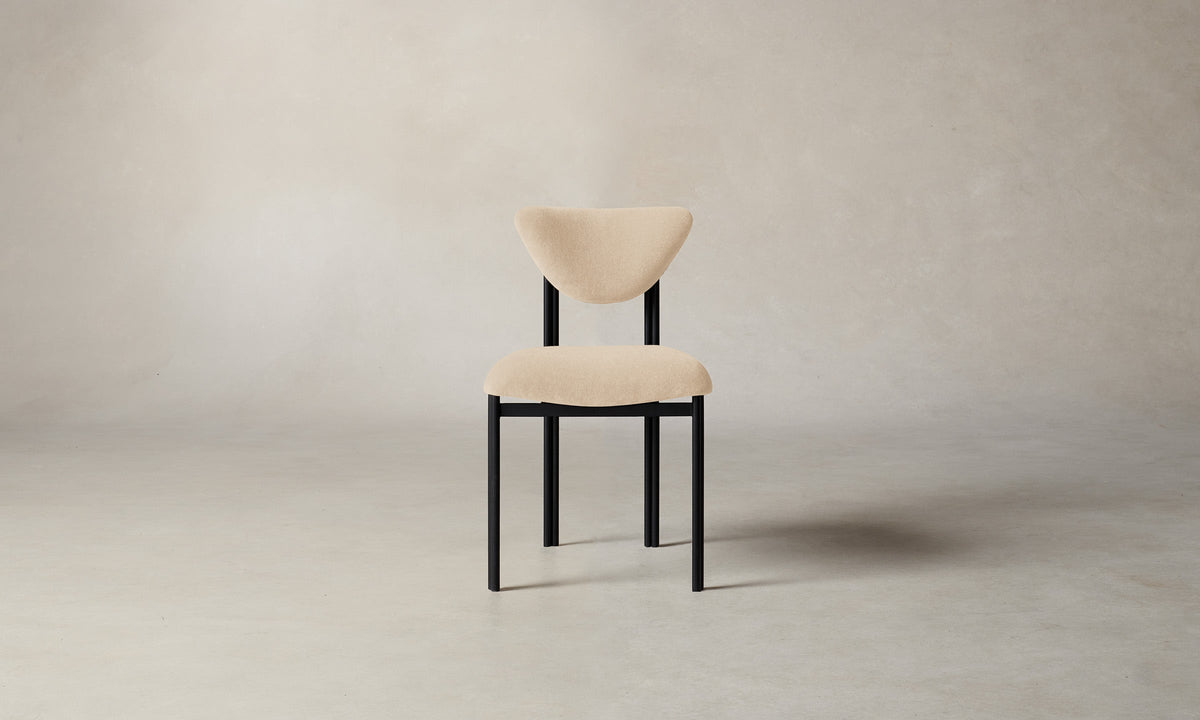 The Cooper Dining Chair - Performance Velvet Butter