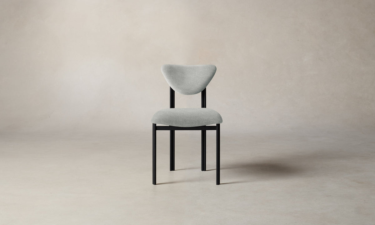 The Cooper Dining Chair - Performance Woven Chenille Rain
