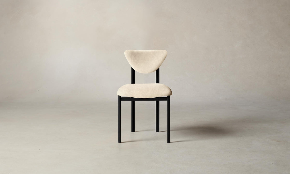 The Cooper Dining Chair - Tuscan Leather Bisque