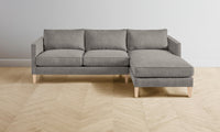 The Crosby Sectional - Belgian Linen Agate