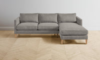 The Crosby Sectional - Belgian Linen Agate