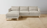 The Crosby Sectional - Belgian Linen Alder