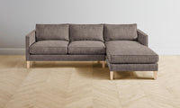 The Crosby Sectional - Belgian Linen Carob