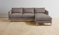 The Crosby Sectional - Belgian Linen Carob