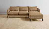 The Crosby Sectional - Belgian Linen Chai