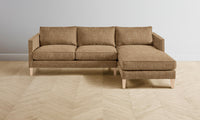 The Crosby Sectional - Belgian Linen Chai