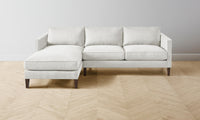 The Crosby Sectional - Belgian Linen Egret