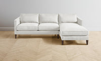 The Crosby Sectional - Belgian Linen Egret