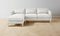 The Crosby Sectional - Belgian Linen Egret