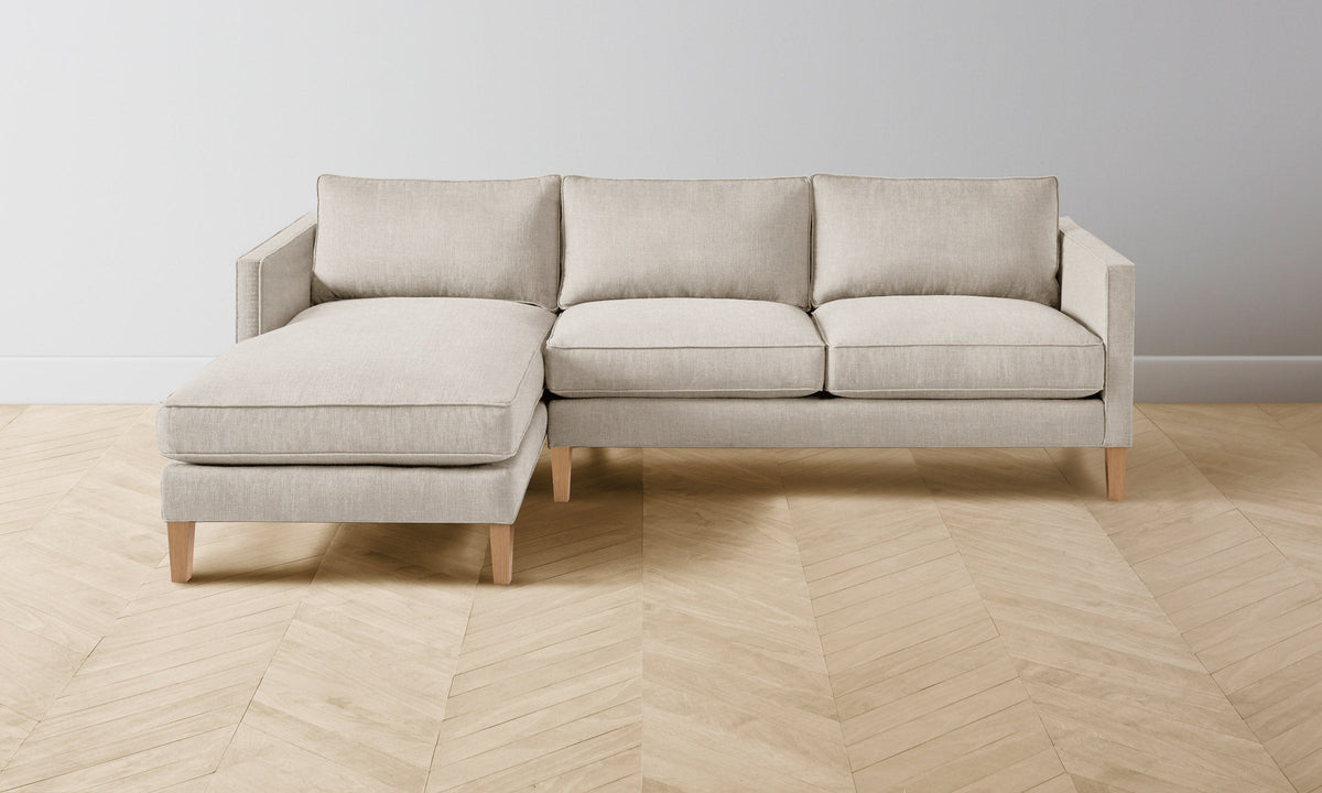 The Crosby Sectional - Heritage Belgian Linen Summit
