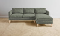 The Crosby Sectional - Belgian Linen Thyme