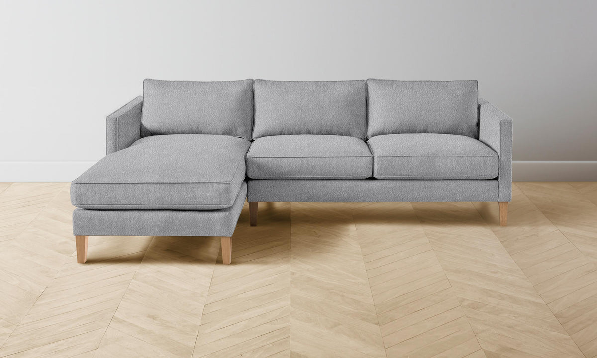 The Crosby Sectional - Italian Bouclé Waterfall