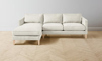 The Crosby Sectional - Italian Bouclé White