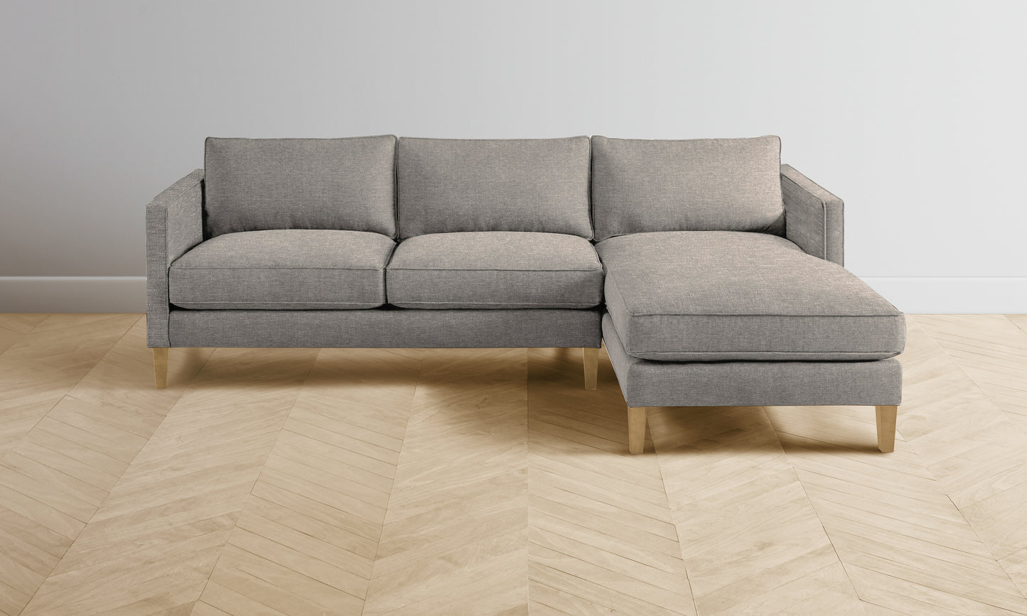 The Crosby Sectional - Merino Dusk