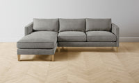 The Crosby Sectional - Merino Granite