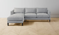 The Crosby Sectional - Merino Heather Grey