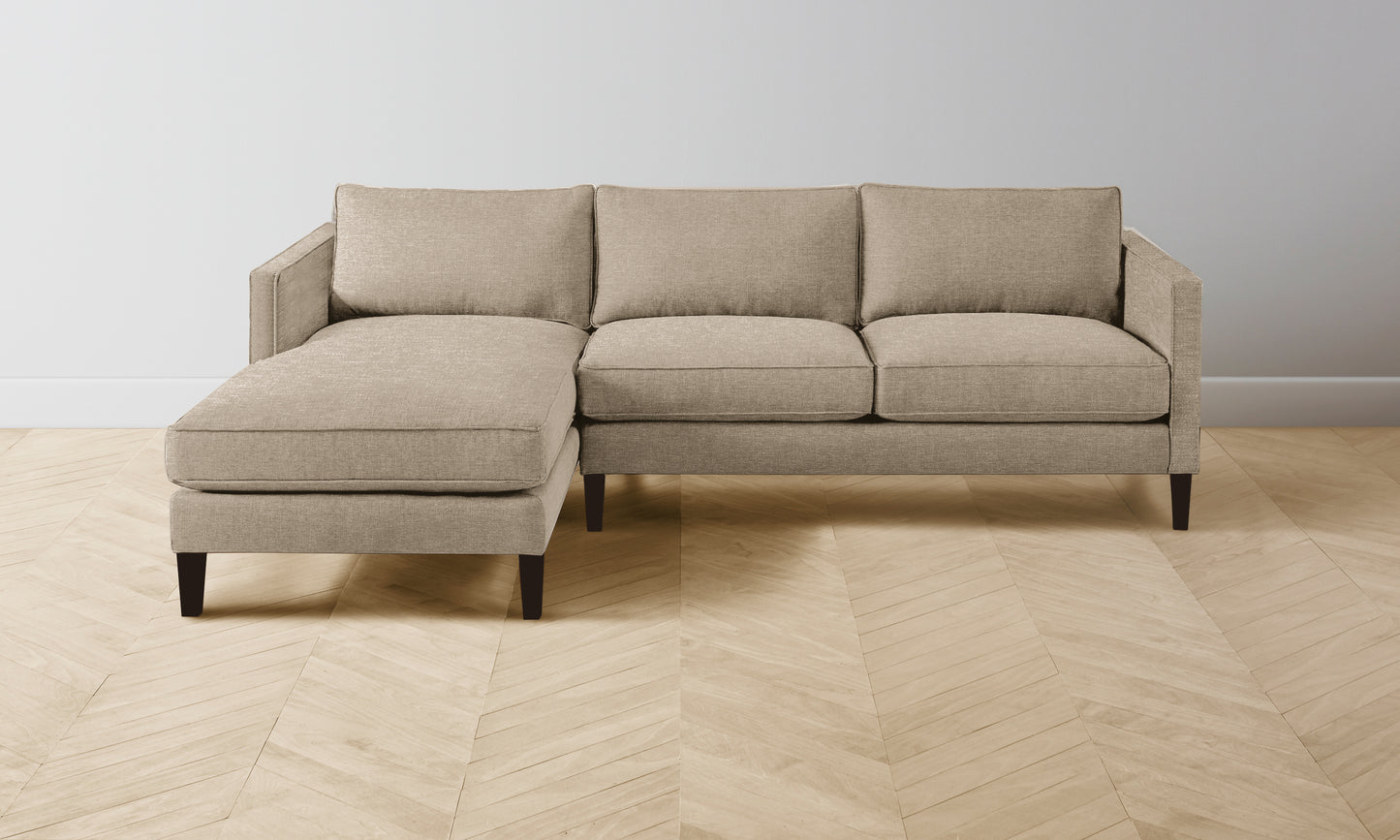 The Crosby Sectional - Merino Wheat