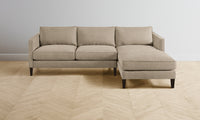 The Crosby Sectional - Merino Wheat