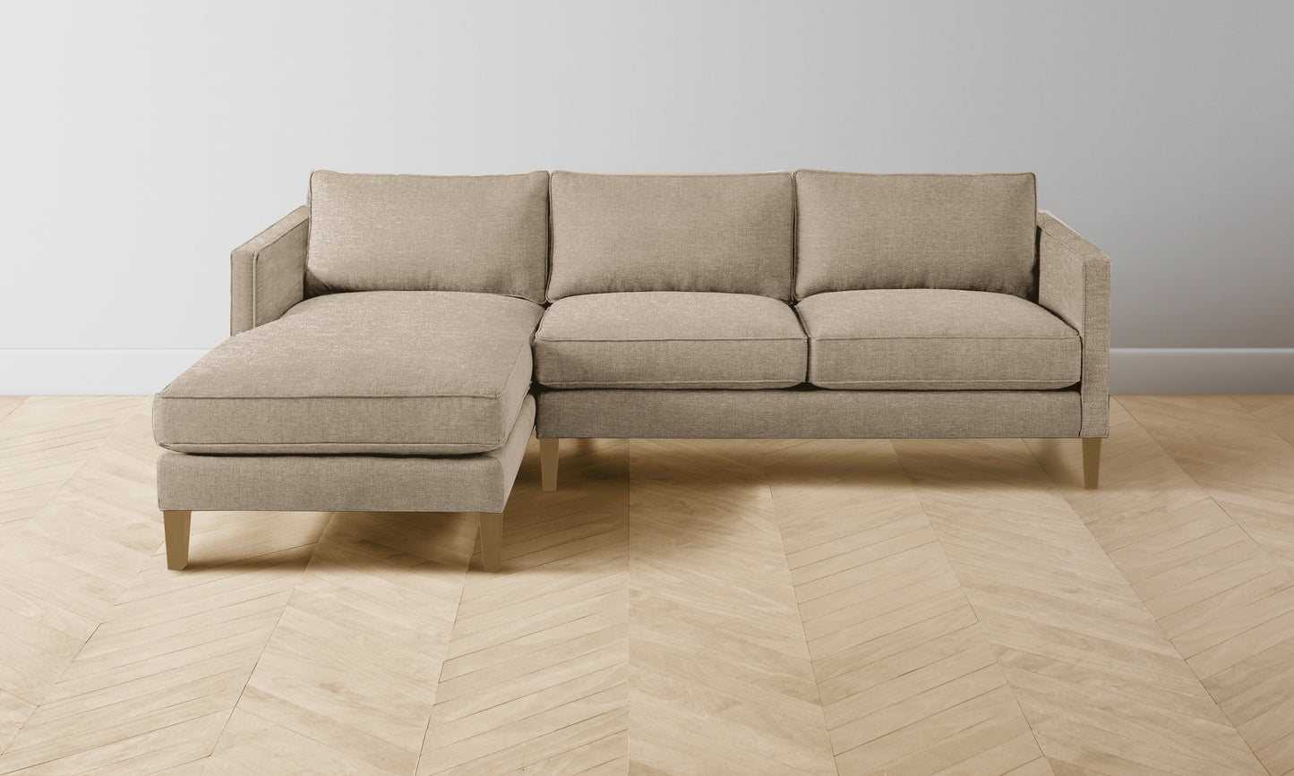 The Crosby Sectional - Merino Wheat