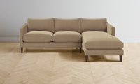 The Crosby Sectional - Mohair Almond