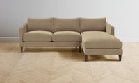 The Crosby Sectional - Mohair Almond