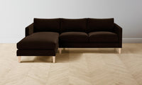 The Crosby Sectional - Mohair Chocolate