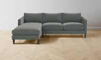 The Crosby Sectional - Mohair Fog