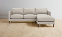 The Crosby Sectional - Nubuck Leather Sail