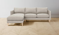 The Crosby Sectional - Nubuck Leather Sail