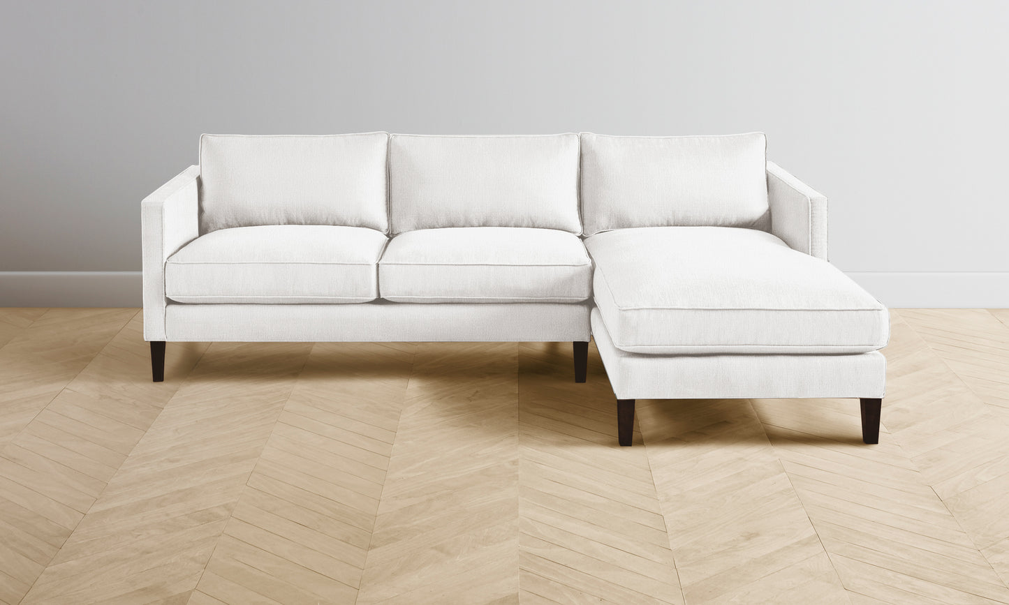 The Crosby Sectional - Performance Bouclé Polar