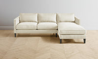 The Crosby Sectional - Performance Linen Weave Prairie