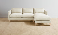 The Crosby Sectional - Performance Linen Weave Prairie