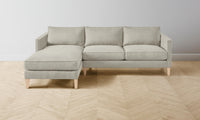 The Crosby Sectional - Performance Stonewashed Linen Dew