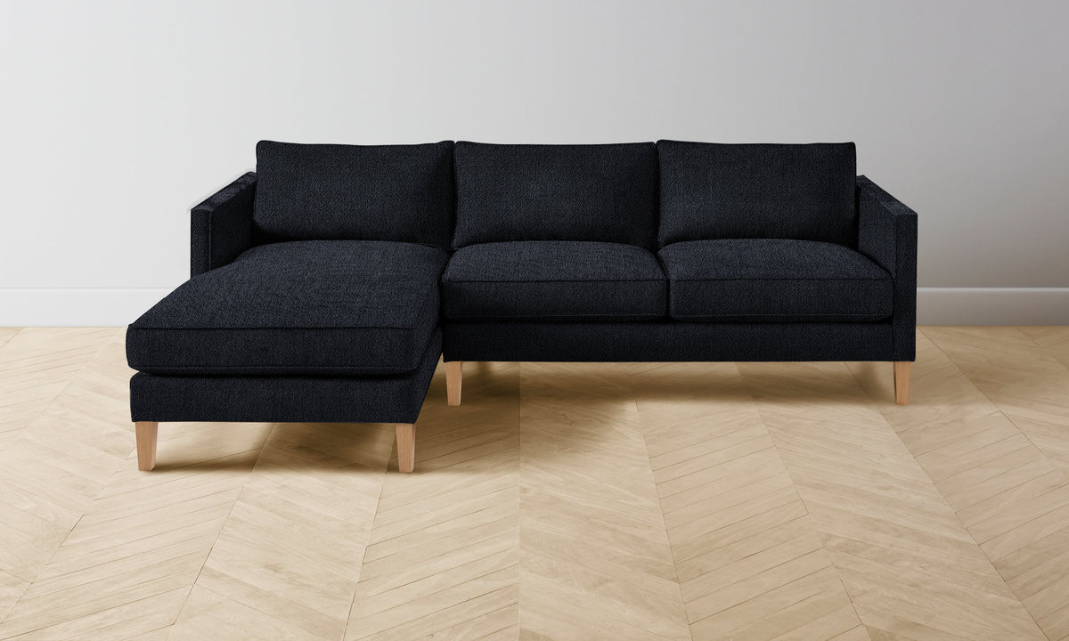 The Crosby Sectional - Performance Textural Weave Marina