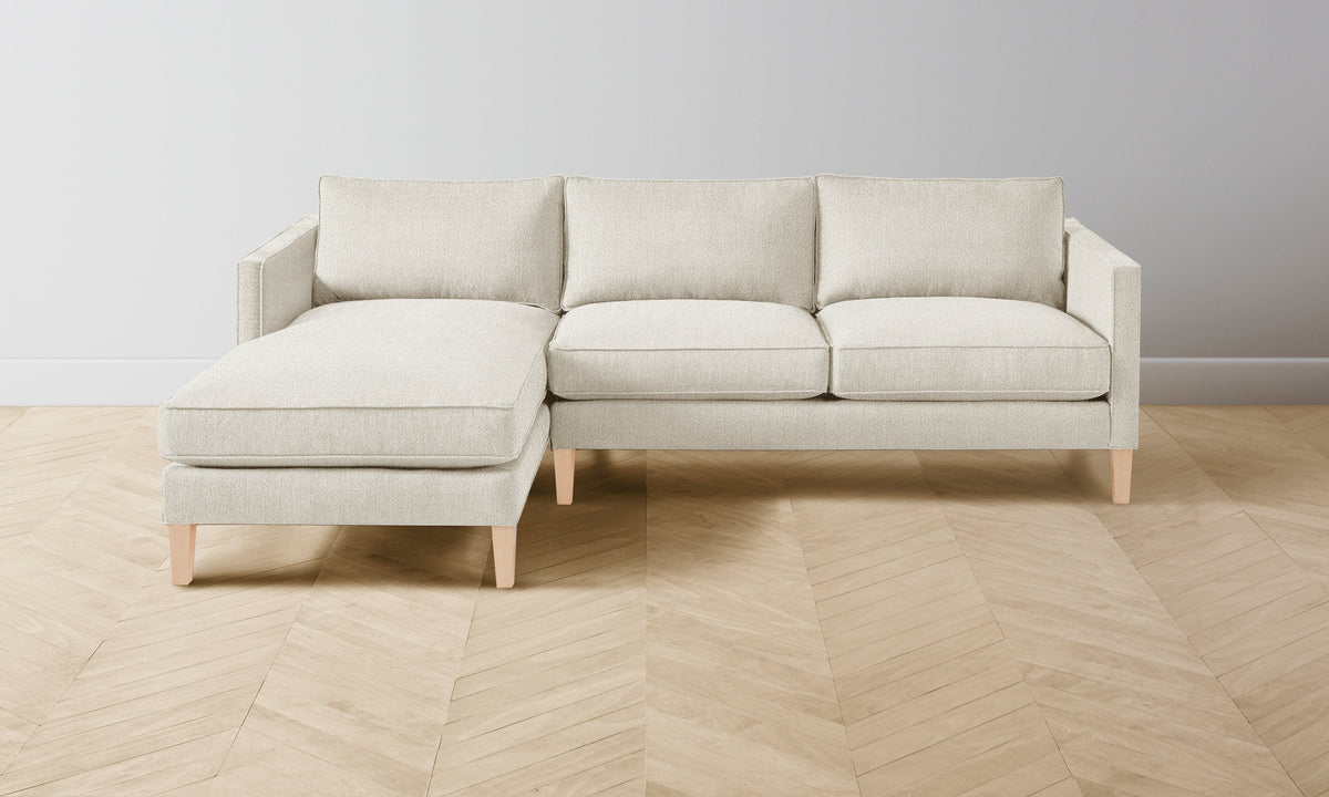 The Crosby Sectional - Performance Textural Weave Wisp