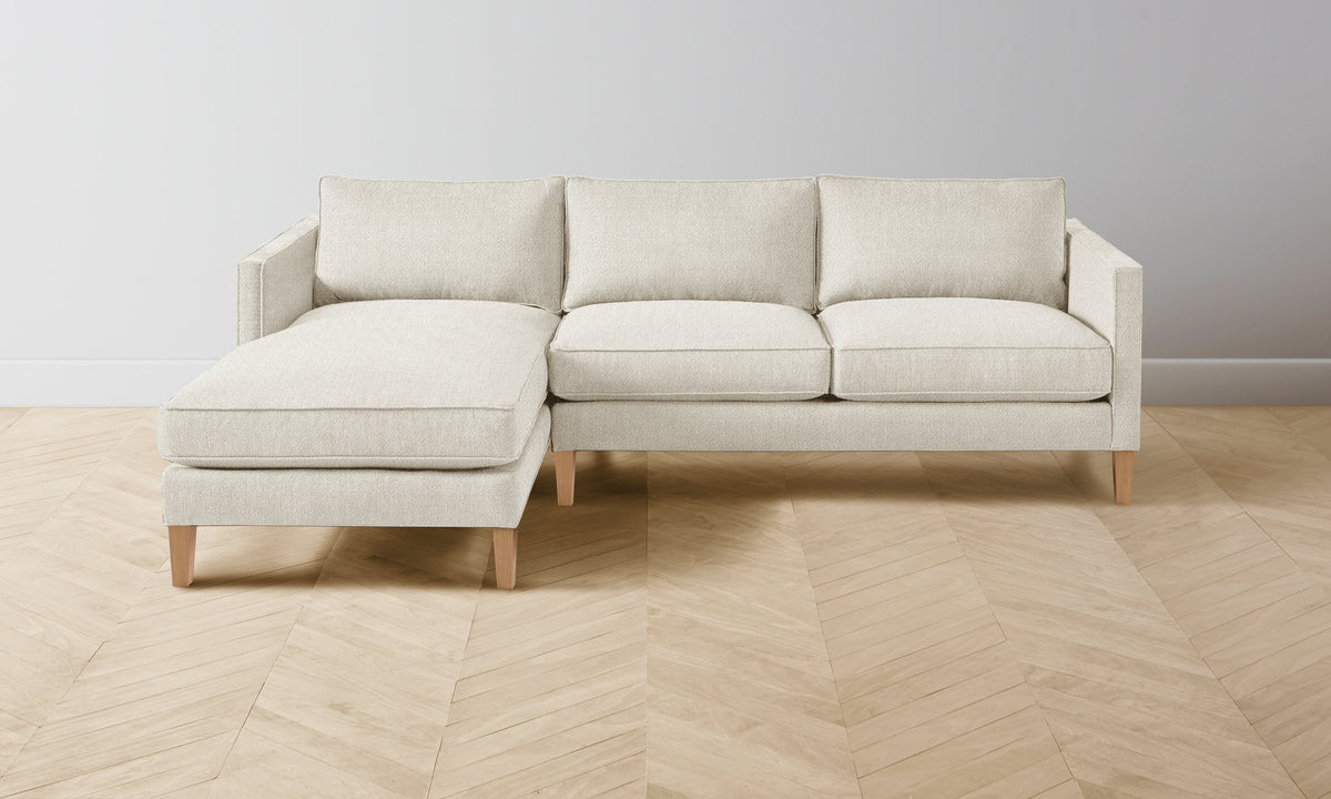 The Crosby Sectional - Performance Textural Weave Wisp