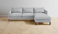 The Crosby Sectional - Performance Linen Weave Cloud