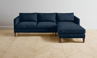 The Crosby Sectional - Performance Linen Weave Bay