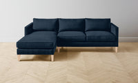 The Crosby Sectional - Performance Linen Weave Bay