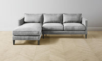 The Crosby Sectional - Performance Textured Tweed Alpine