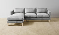 The Crosby Sectional - Performance Textured Tweed Alpine