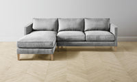 The Crosby Sectional - Performance Textured Tweed Alpine