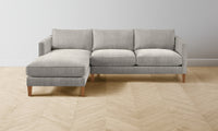 The Crosby Sectional - Performance Tweed Oatmeal