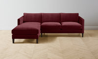 The Crosby Sectional - Performance Velvet Merlot