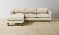 The Crosby Sectional - Tuscan Leather Bisque