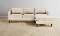 The Crosby Sectional - Tuscan Leather Bisque