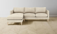 The Crosby Sectional - Tuscan Leather Bisque