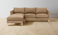 The Crosby Sectional - Tuscan Leather Camel