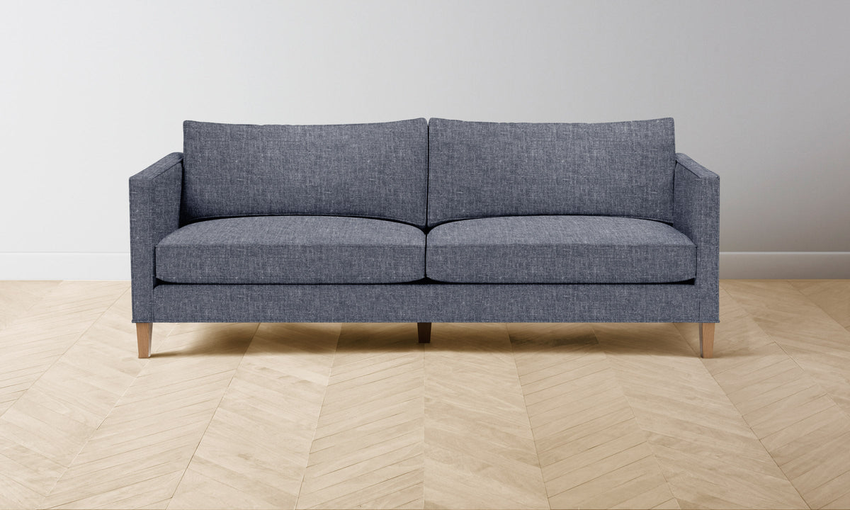 The Crosby Sofa - Heritage Belgian Linen Lake