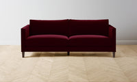 The Crosby Sofa - Mohair Crimson